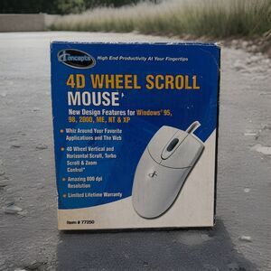 iConcepts 4D Wheel Scroll Computer Mouse. #77250
